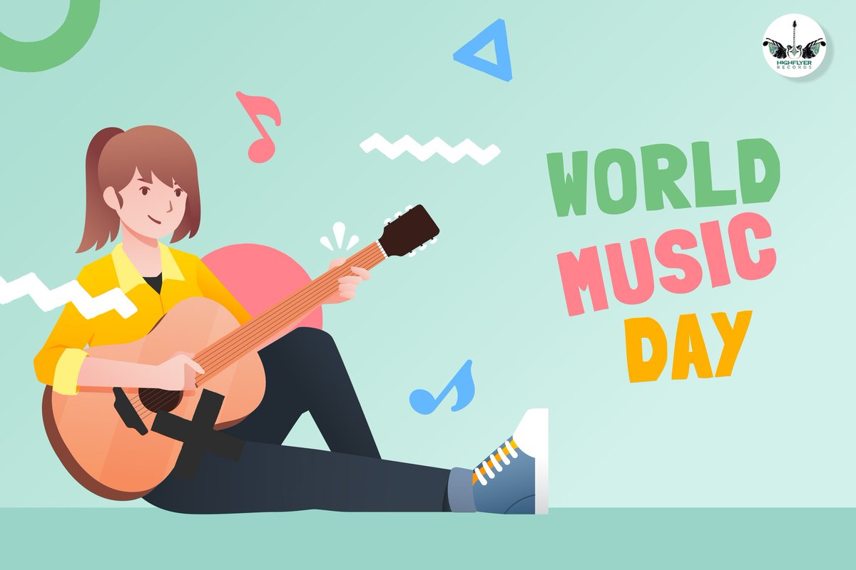 Life is more beautiful when you love music 🎵

Stay Connected with us 💞

#HappyWorldMusicDay #HighflyerRecords