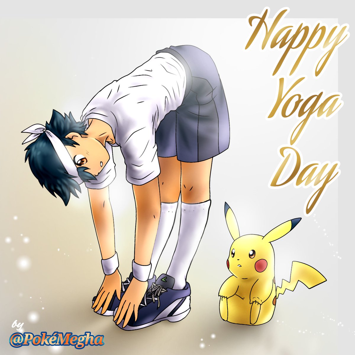 ✨🤍Happy International Yoga Day guys!!!🤍✨

Be sure to do Yoga daily for a healthy and happy lifestyle!!!🧘🙏✨
#Anipoke #Pokemon #MyArt
#YogaDay #YOGDIWAS