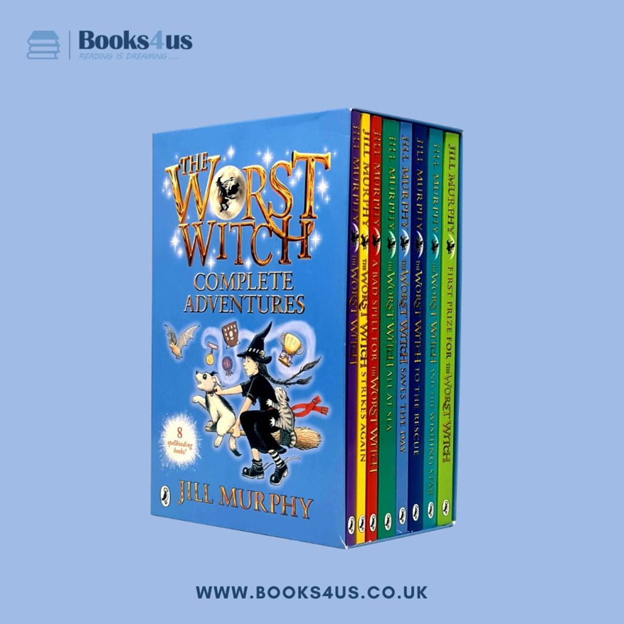 UsBook4's tweet photo. Experience Jill Murphy's "The Worst Witch" - a timeless tale inspired by her own schoolgirl days. Join accident-prone daydreamer Mildred on magical adventures! 🧙‍♀️✨ #TheWorstWitch #MagicalMishaps #WitchyAdventures #Books #BookStore #JillMurphy #BookLover #BookWorm https://t.co/Wik5cZspJ6