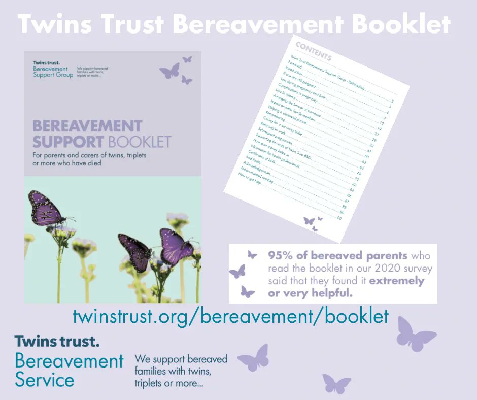twinstrustbsg's tweet image. You can find our bereavement booklet on our website buff.ly/3bV88xs or you can request a hard copy.

Please share to help us reach even more bereaved parents and people who support them such as friends and family, and health professionals.

 #youarenotalone @TwinsTrust