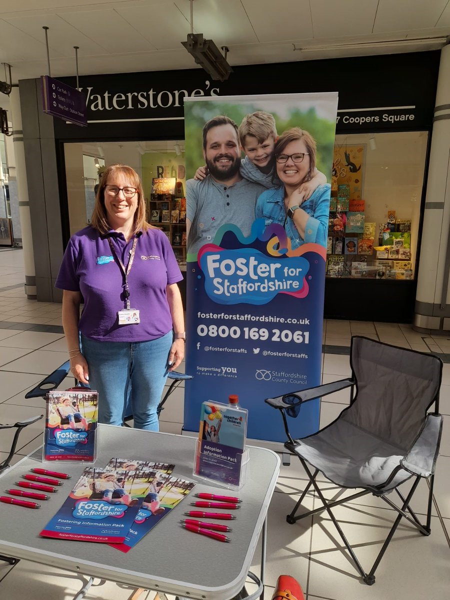 We are at the Armed Forces event today at Shire Hall, Stafford. You can pop along and meet us between 11-3pm.  Look out for our Recruitment Officer Emma (pictured).