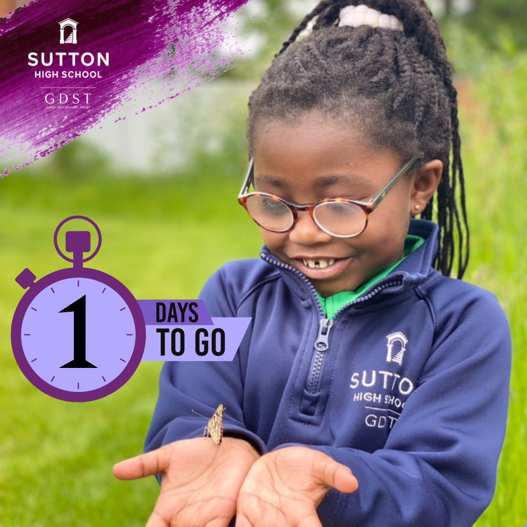 We're only a day away from the Whole School Open Evening; we can't tell you how thrilled we are to welcome you all! ✨💜

#Sutton #SuttonHigh #OpenEvening