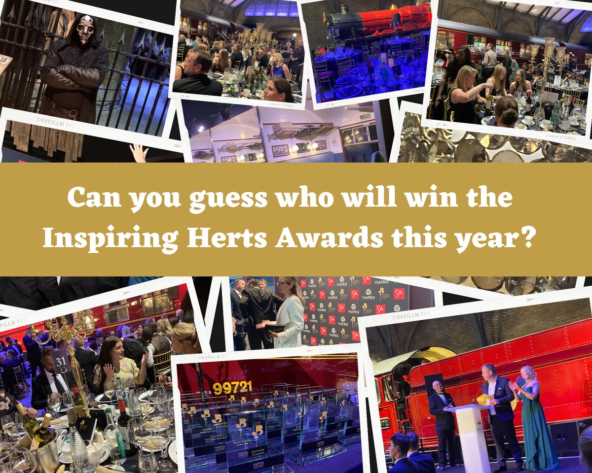 HertsChamber's tweet image. We only have 1 day left until the big day!! Can you guess who will win the Inspiring Herts Awards this year? 

Comment below 👇

#InspiringHerts23