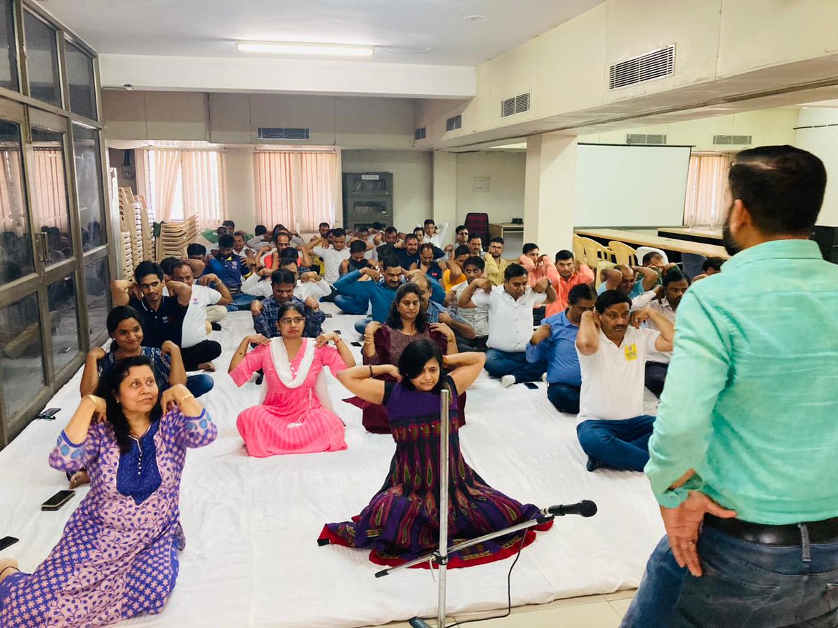 BSNLKOTA143761's tweet image. Experience the essence of serenity and vitality as we share glimpses of the invigorating #Yoga session held at #BSNL Kota.