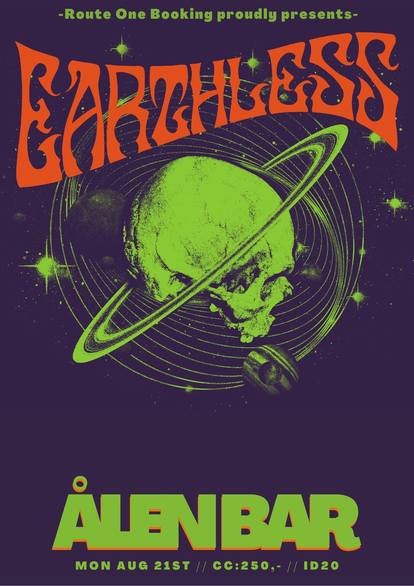 Stoked to announce a couple more Europe gigs in August! Tickets on sale now at earthlessofficial.com/tour-dates, spread the word…. 17 August: Aarau CH @ @kiffaarau Foyer (support: Monarch) 21 August: Moss NO @ Ålen Bar #earthless #psychrock #heavypsych #europe #ontour #mindblown