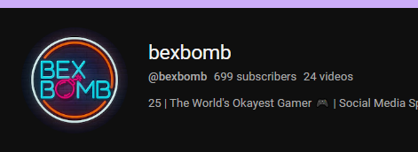 1 more sub and i'll upload a video right now
youtube.com/c/bexbomb