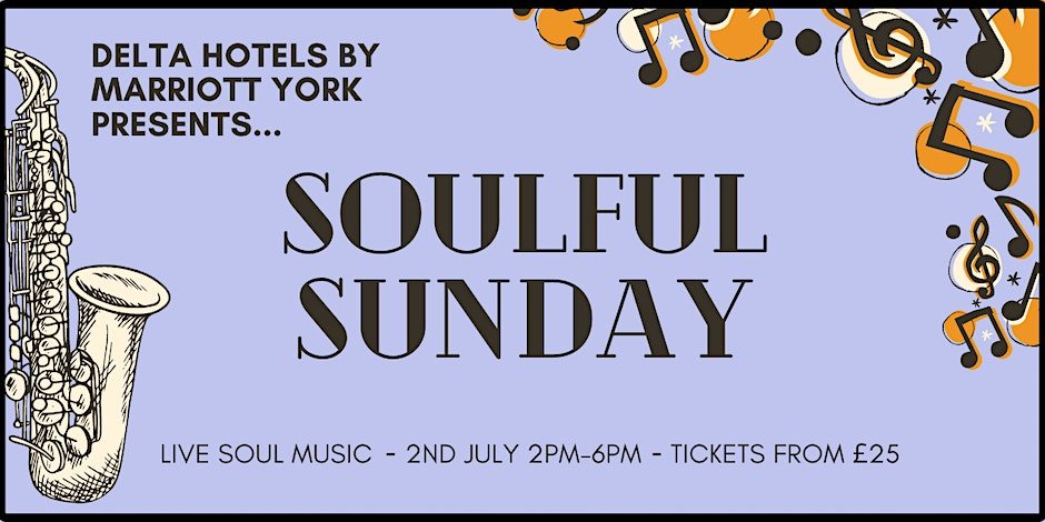 AcmeAudioVisual's tweet image. We look forward to the next event with The Groove Garden at Delta Hotels by Marriott York. Acme Audio Visual will provide the PA system for another wonderful event on Sunday 2nd July.
eventbrite.co.uk/e/soulful-sund…