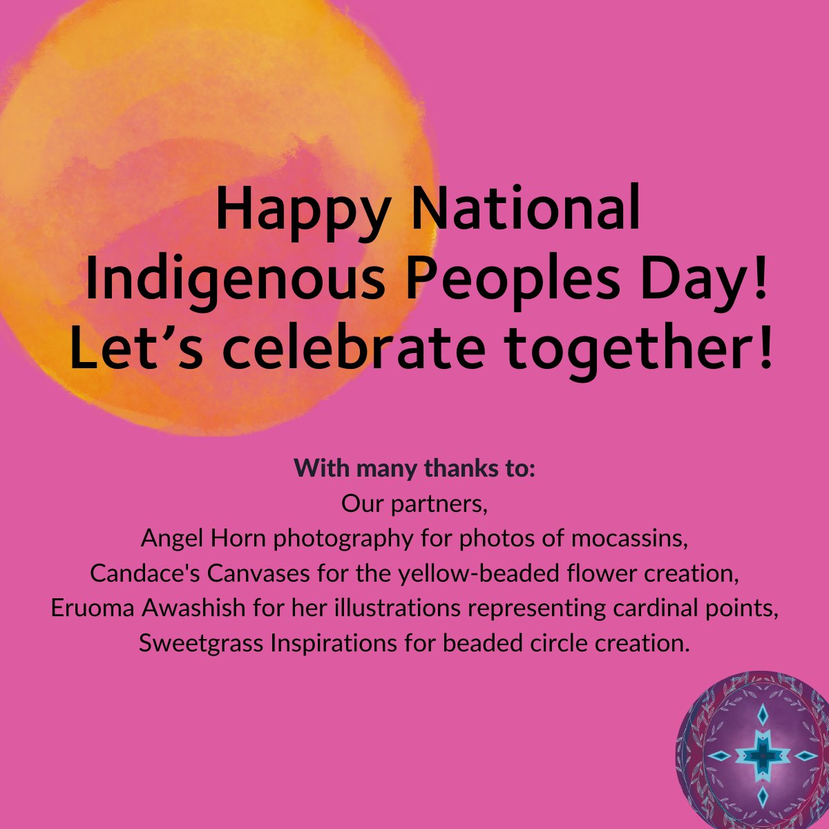 @FN_TechCouncil @fngovernance @KeepersOfWater @TheCircleCanada Happy National Indigenous Peoples Day! Let’s celebrate together! With many thanks to: Our partners, Angel Horn photography, Candace's Canvases, Eruoma Awashish & Sweetgrass Inspirations. #NIPD2023 #NIPD