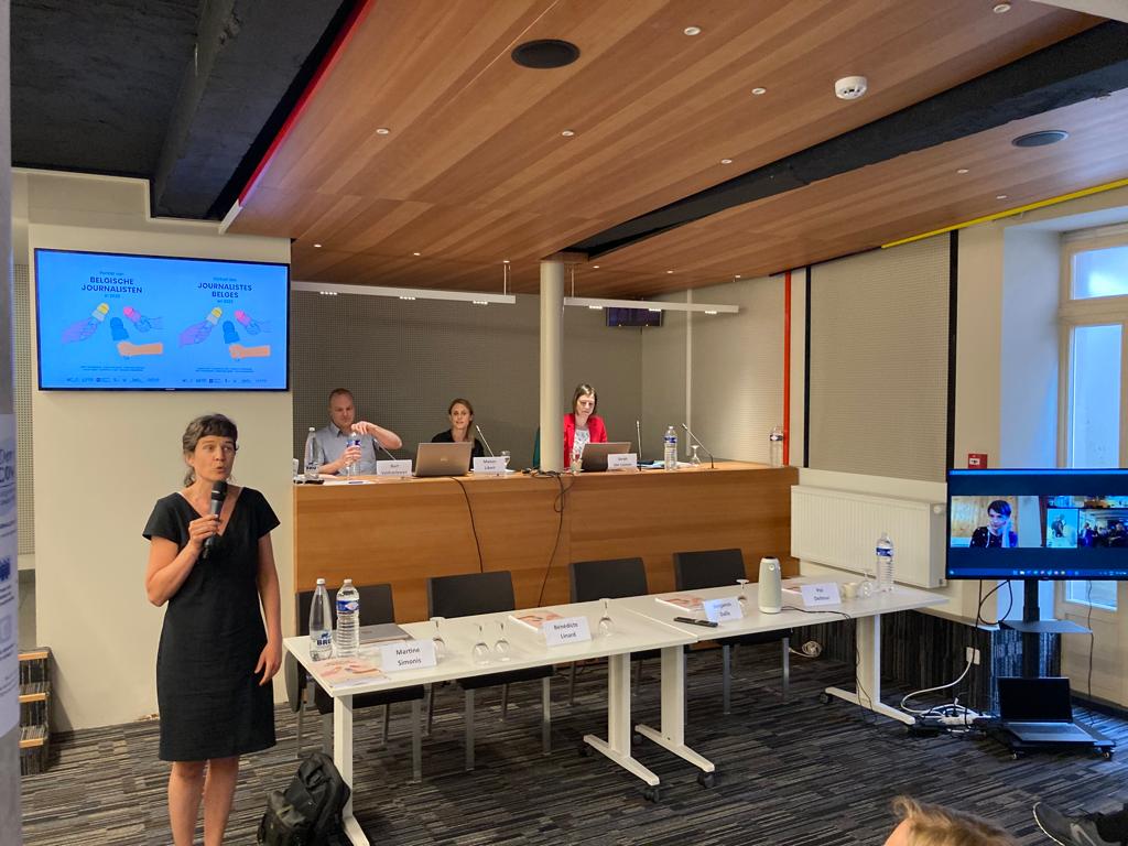 Le <a href="/LaPIJ_ULB/">LaPIJ</a> participe ce matin à la présentation des résultats de l'enquête "Portrait des journalistes belges en 2023", réalisée en collaboration avec l'<a href="/ajpjournalistes/">Association des Journalistes Professionnels</a> et <a href="/UGentComWet/">UGent ComWet</a>