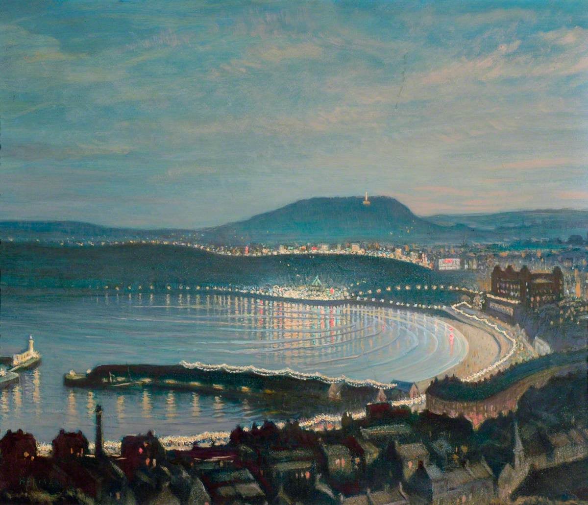 ScarbsMuseums's tweet image. "Bend low again, night of summer stars.
So near you are, sky of summer stars."
- Carl Sandburg

Happy #SummerSolstice, everyone! It's lovely to see a warm wash of sun over #Scarborough after yesterday's rain 🌞

Scarborough South Bay at Night | Carl Herman