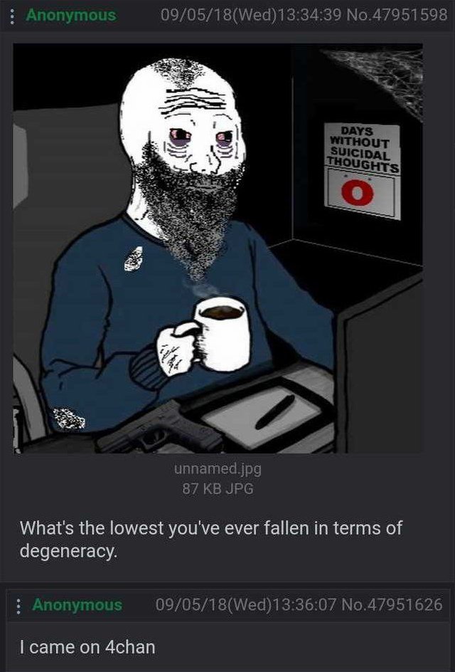 /b/tards as they prepare to raid twitter for the next 12 hours

$random #4chan