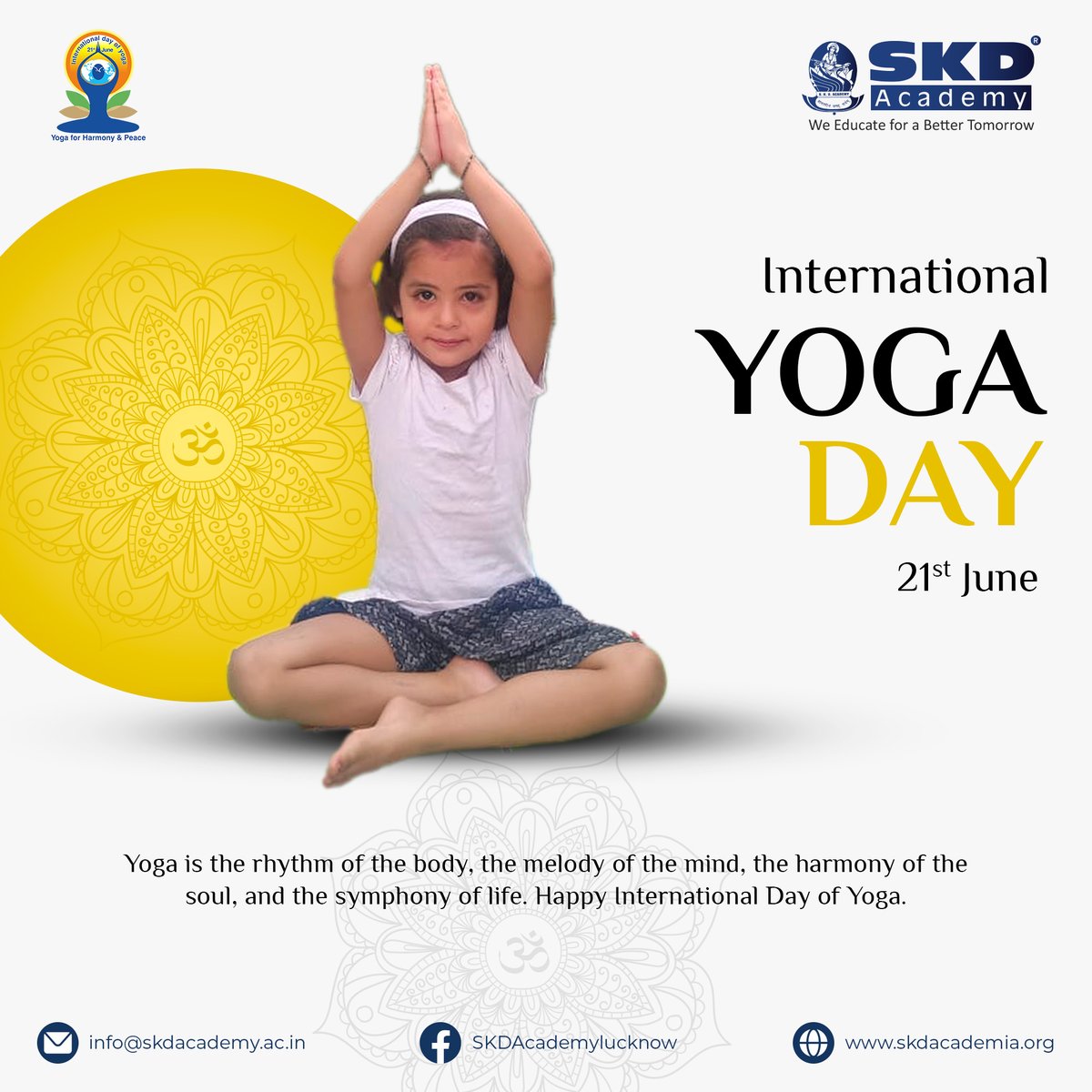 skdgrouplucknow's tweet photo. A happy soul, a healthy body, and a fresh mind, all three can be achieved by doing yoga.
Wishing you all a happy International Yoga Day!
.
.
.
.
#nature #photo #photos #instaphoto #naturelover #naturestone
#yogaeveryday #yogaday #yogaposeoftheday #internationalyogaday https://t.co/leZzKrR780