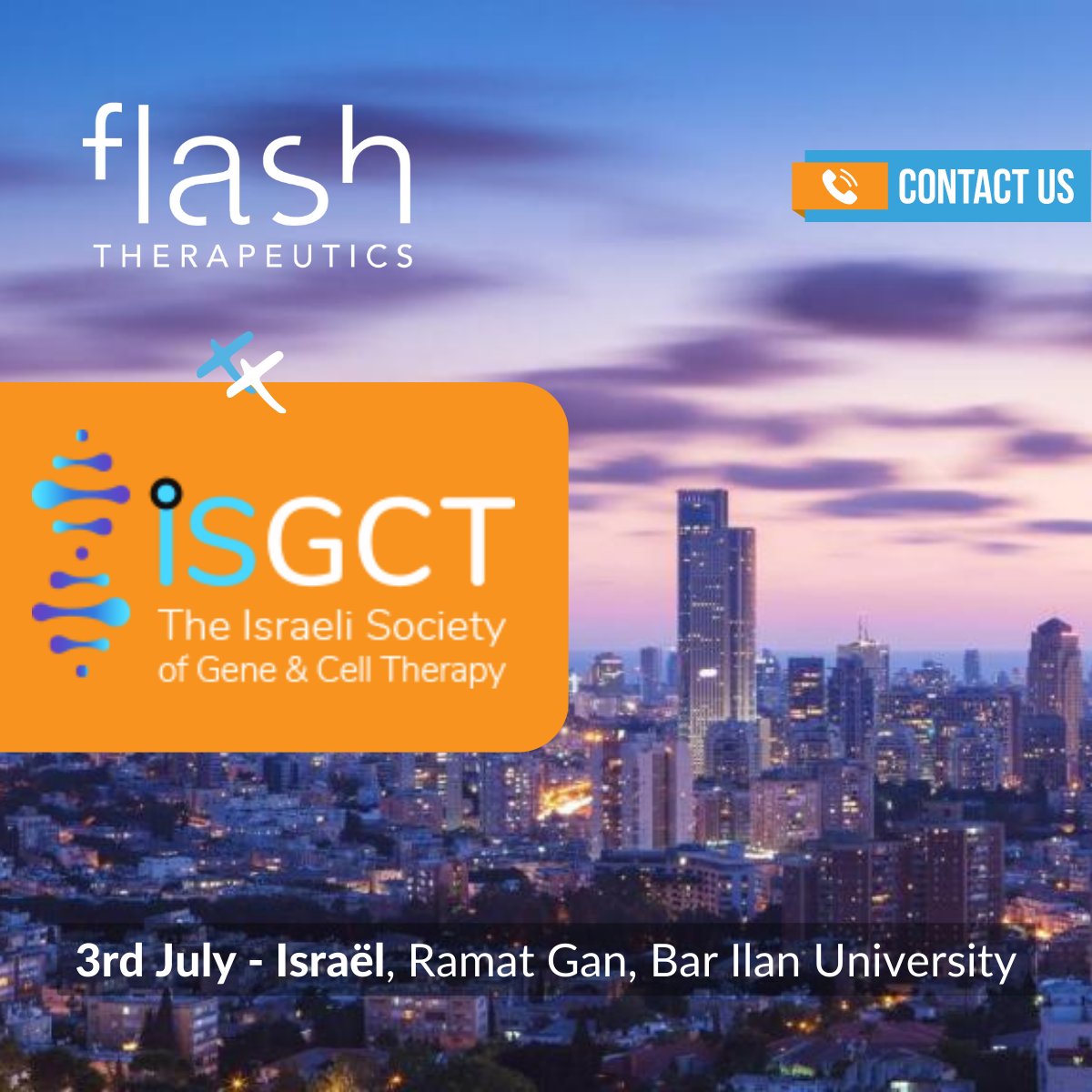 #ISGCT Meeting - Book a slot to talk about Gene &amp; Cell Therapy ! 
lnkd.in/esa4MnAc

Antoinette Crooke, Global Account Manager, will be present on 3rd July.
Meet her at booth n°3 to discuss the manufacture of highly purified and concentrated #Lentiviralvectors.