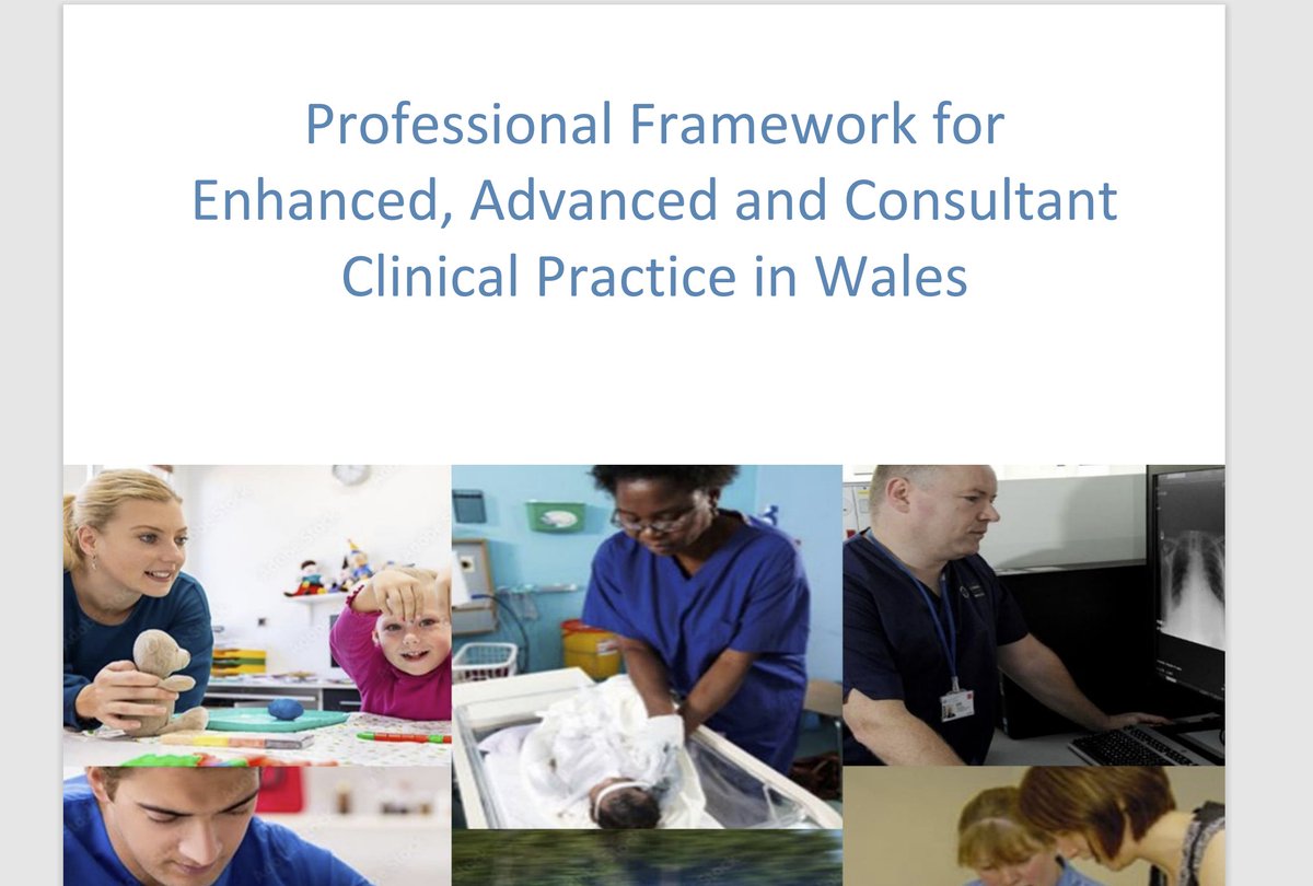 We’re pleased to announce the publication of the Professional Framework for Enhanced, Advanced & Consultant Clinical Practice. The publication will aid employing organisations and education providers to support practitioners to work at all levels. 👇 heiw.nhs.wales/workforce/work………