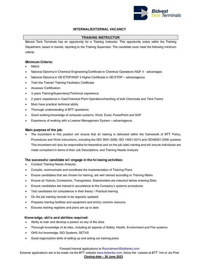 Mzansi Hiring🇿🇦 on Twitter: