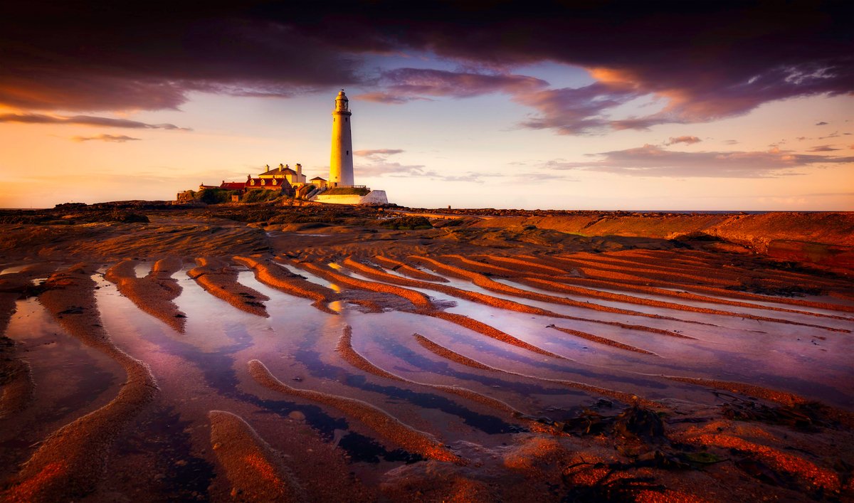 St. Marys Lighthouse .                      

#WhitleyBay #Northumberland #Tynemouth