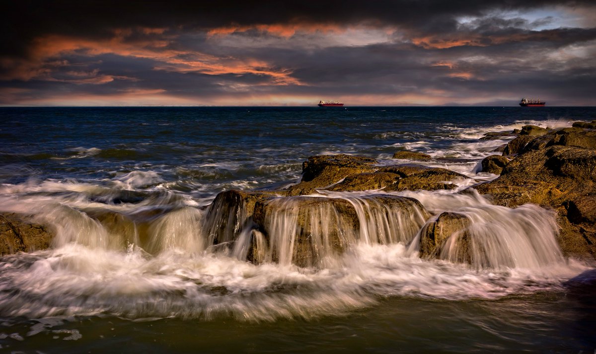 On the Rocks at Browns Bay.  

#WhitleyBay #Northumberland #Tynemouth
