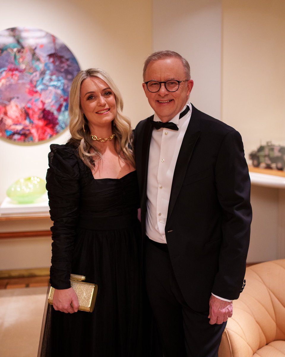 AlboMP's tweet photo. A great night to raise funds for Bill Crews’ Exodus Foundation at the Midwinter Ball in Canberra. https://t.co/66Suq3NdbT