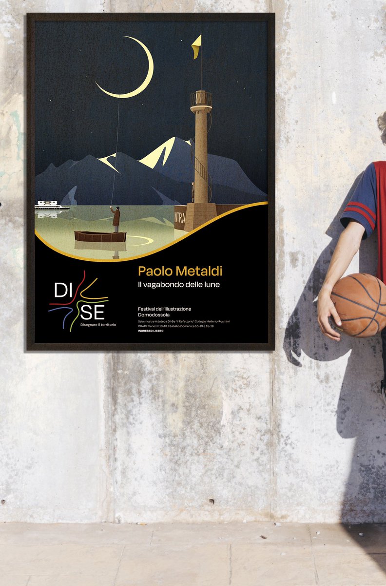 paolometaldi's tweet photo. C’è tempo fino al 2 luglio per visitare la mia mostra a Domodossola!
“Il vagabondo delle lune” è un periplo tra le mie Illustrazioni e progetti di design. Vi aspetto fino al 2 luglio!
•
Grazie a Cristina Moro, Giorgio Tartaro, Giulio Iacchetti, Giulia Pastore… https://t.co/cJajkDrRZS