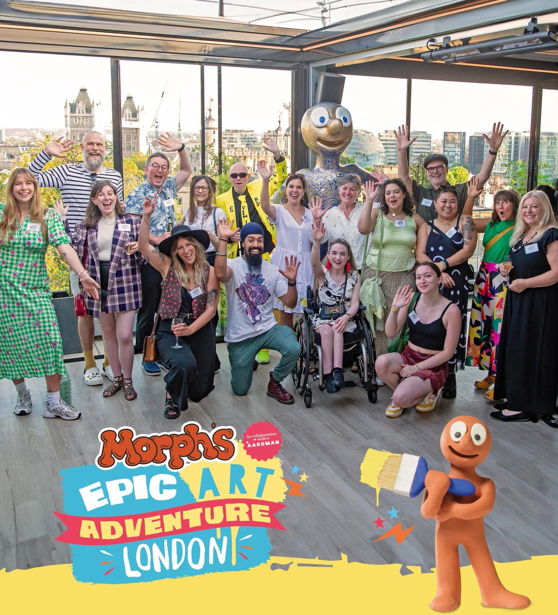 The <a href="/AmazingMorph/">Morph</a> trail is up and running check out all the amazing artists each morph auctioned off to raise funds for <a href="/WhizzKidz/">Whizz Kidz</a>