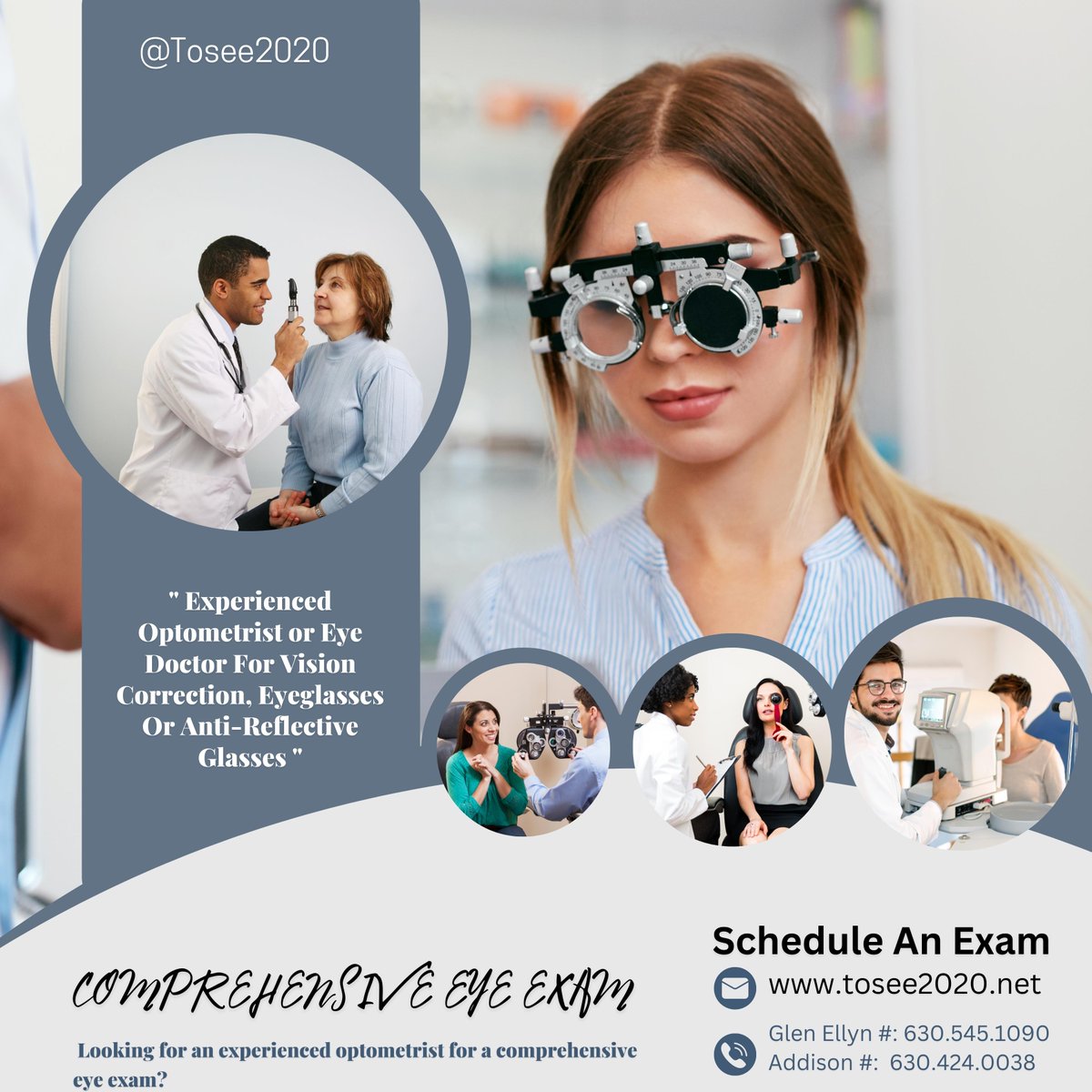 👁️ Looking for an experienced optometrist for a comprehensive eye exam?
From routine exams to specialized treatments, we've got you covered. #EyeCare #Optometry #HealthyEyes

Read More at : tosee2020.net/services/compr…