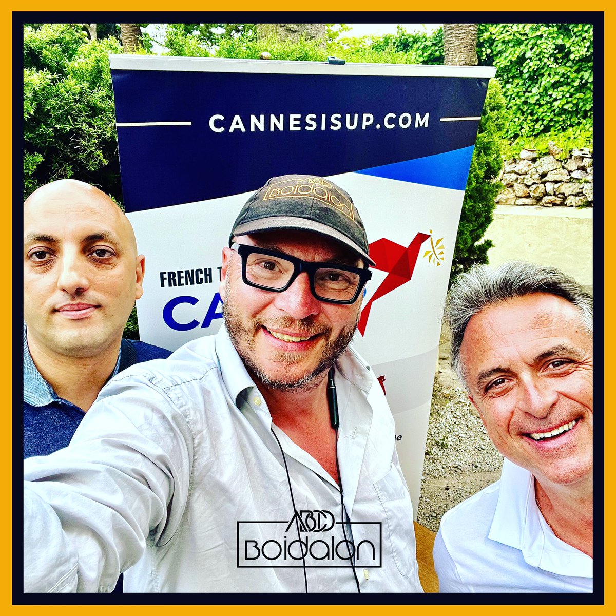 Boidalon's tweet photo. Au menu hier soir : retrouvailles avec les copains, autour d’une #AG importante, celle de l’association #CannesIsUp, acteur dynamique et productif de l’écosystème cannois.

Par nos votes, nous avons validé l’ensemble des propositions faites par notre Président et ses équipes, pour les prochains mois et prochaines années, toutes les énergies sont maintenant tournées vers #DDA2023 !

Merci au #CollegeInternationalDeCannes pour l’accueil !

#BoidaLife
#BoidaSelfie

@AudelineTurb