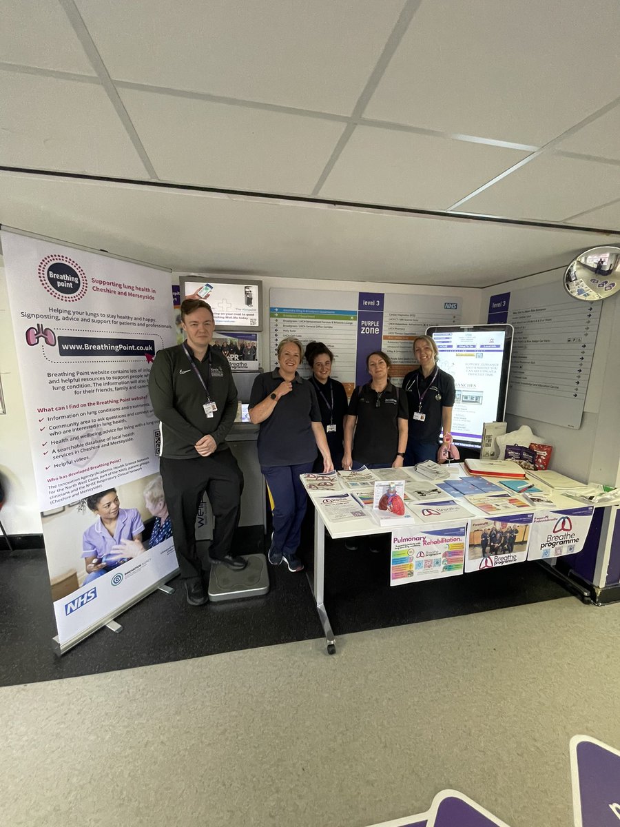 Joint forces today to celebrate PR Awareness Week! We have a quiz, cake and prizes to be won with lots of additional information about #pulmonaryrehab @LHCHFT @prwukee @lhchcharity