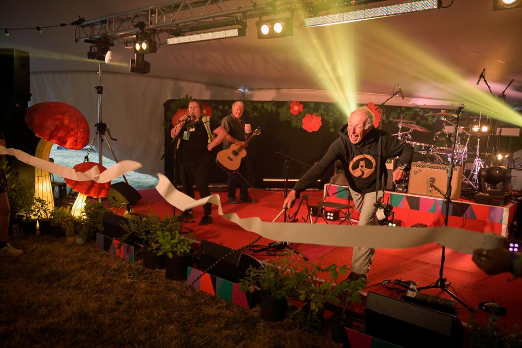 The new Sunny's Bar - <a href="/theatre_circus/">Theatre and Circus</a>  Backstage Bar opened in a short ceremony last night, celebrating many years of generous contributions to Children's World by the volunteers, crew and performers of the Theatre and Circus Fields. Legends!