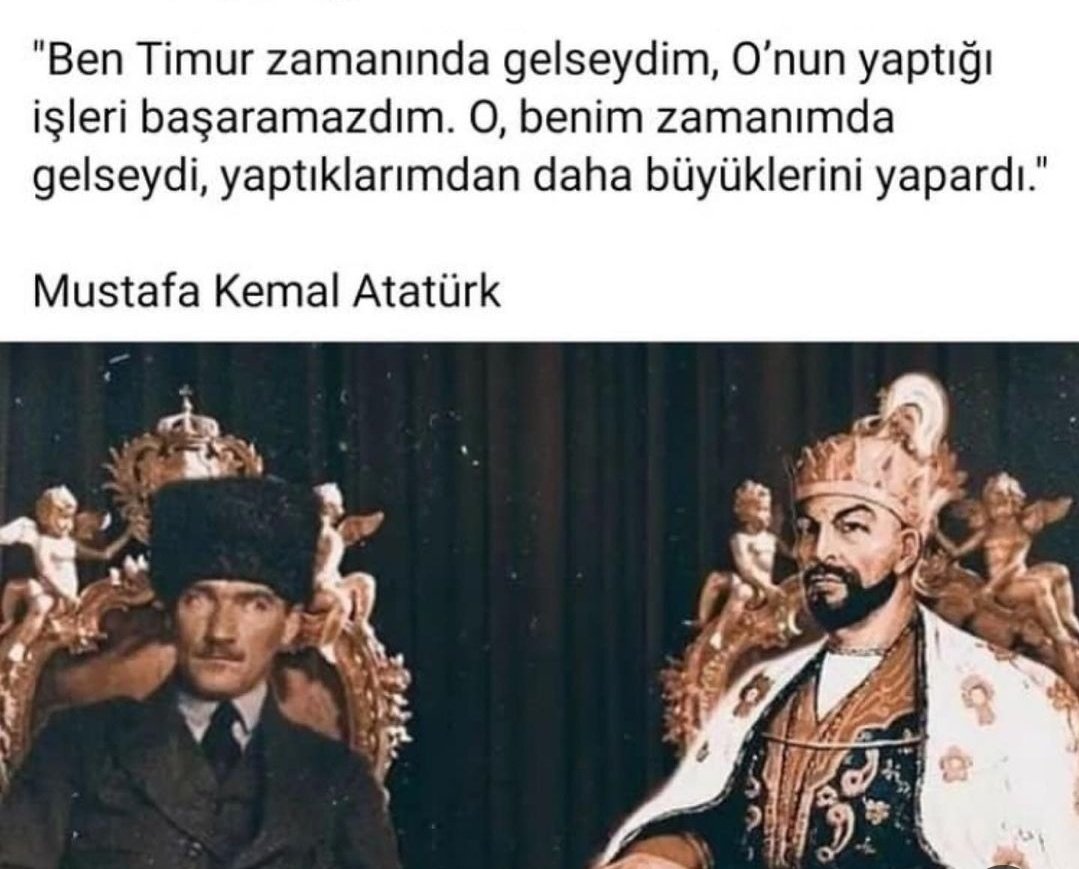 Bozkurt Paşa Mustafa Kemal Atatürk
işte bu yüzden 1.000 Yılın Türk'ü,
Türk'ün Gökbörüsü'sün...
Yolunu İzlemeyen Gafillik Etmiş Oluyor
#rsevinç