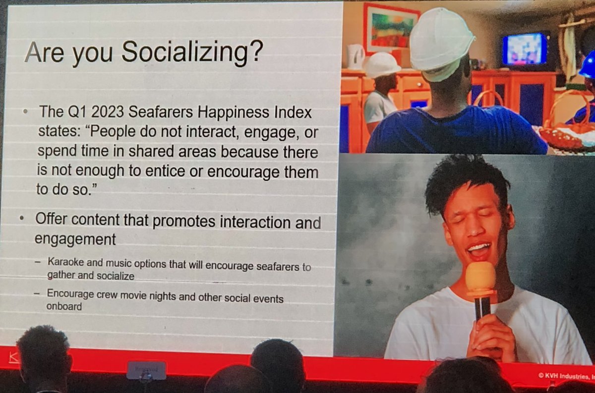 WIFI on board ship is not the magic pill to make #seafarers lives better on board. Being social, spending time together and shore leave are of equal importance. <a href="/MtsWecare/">MtS WeCare</a> <a href="/FlyingAngelNews/">The Mission to Seafarers</a> <a href="/KVH/">KVH Industries</a>
