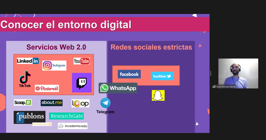 otri_upm's tweet photo. Turno de @oriolTIC que nos habla de "Comunicar Ciencia en Redes Sociales" en el curso #UPMDivulga
Las #RRSS son uno de los principales medios por los que la ciudadanía se informa de ciencia según datos de la última Encuesta de Percepción Social de la Ciencia #EPSC22 https://t.co/2jvz6ssYWq