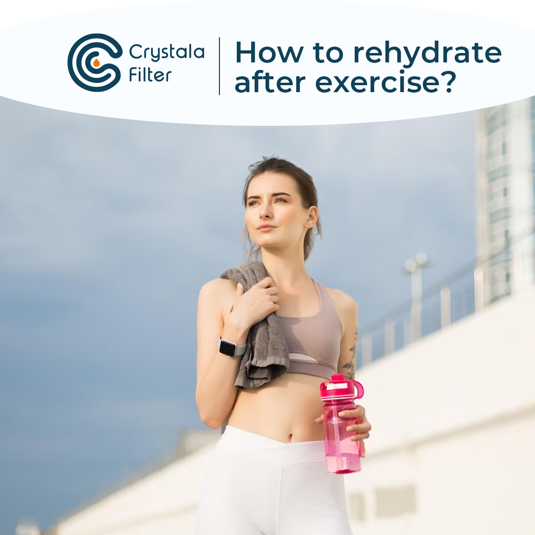 Intense exercise leads to a lot of water loss, while the body loses a lot of sodium ions, so when drinking water, you can add some salt to replenish sodium ions or drink sports drinks.💧

#crystala #crystalafilter #drinkwater #rehydrate #exercisetips #keephydrated #bodyhealth
