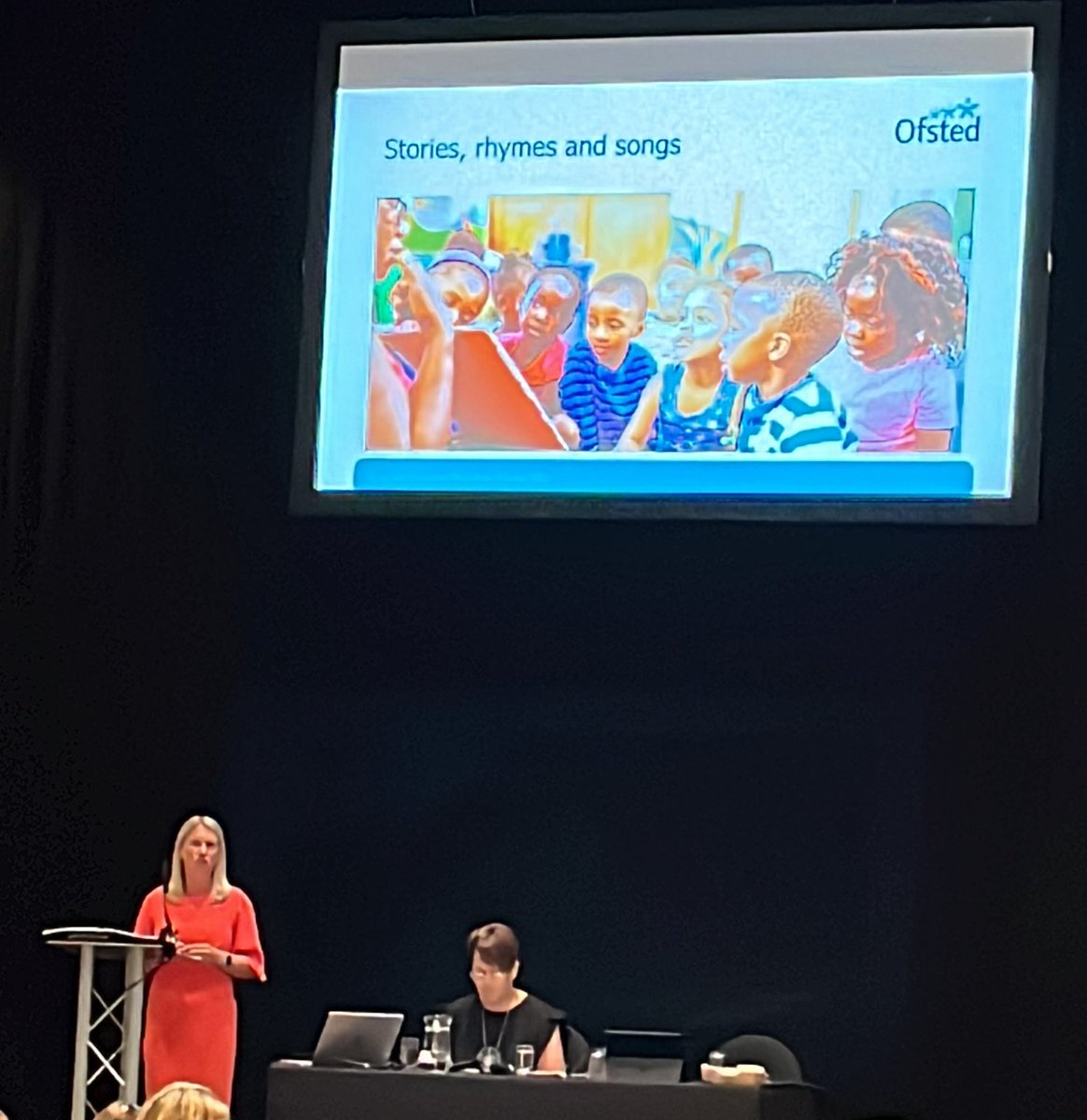 Julian Grenier CBE (@juliangrenier) on Twitter photo Kirsty Godfrey clarifies that a language-rich environment isn’t lots of labels around the room. It means an environment where all children regularly hear and use rich language. Books, songs and nursery rhymes are an important part of this. We need to value storytime. Kirsty Godfrey clarifies that a language-rich environment isn’t lots of labels around the room. It means an environment where all children regularly hear and use rich language. Books, songs and nursery rhymes are an important part of this. We need to value storytime.