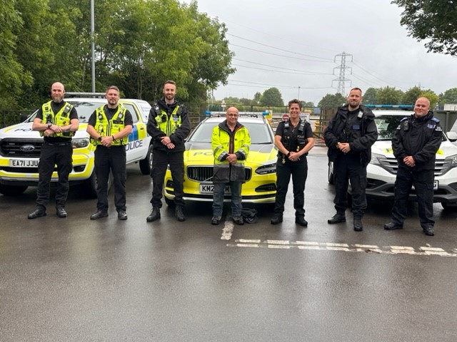 Yesterday officers from @ASPRuralCrime and Wiltshire Rural Crime Team ran an early morning operation with @VIN_CHIP_UK to target potential stolen plant machinery being moved around on our road infrastructure. #RuralCrimeMatters