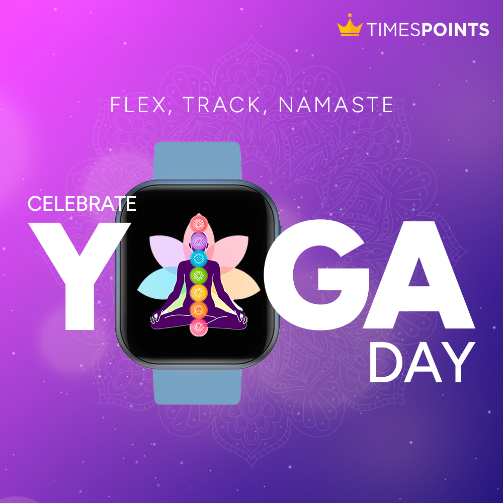 Unlock the Power of Yoga with Smart Watches!
Celebrate International Yoga Day with us and track your progress with the latest smart watches.
Get your smart watch at UPTO 50% Off with your TimesPoints today 

Shop Here : bit.ly/3C4ub1C

#InternationalYogaDay #SmartWatches