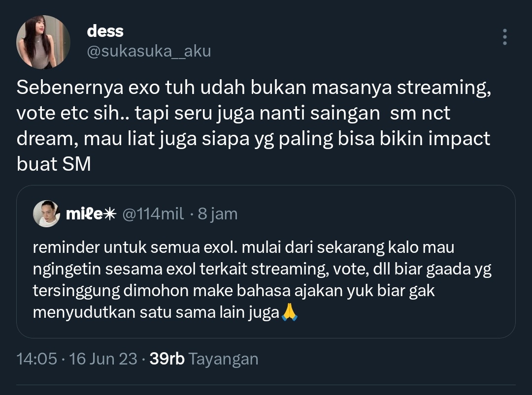 ItsMeOshGf's tweet photo. Awalnya ini ga sie?
Kok pada nyalain exol, kok pada bilang exol deluan yg nyenggol, kok pada bilang AKU JUGA EXOL eh kali ini dlm bhs inggris "I'M EXOL TOO" https://t.co/t5iq9NAFz2