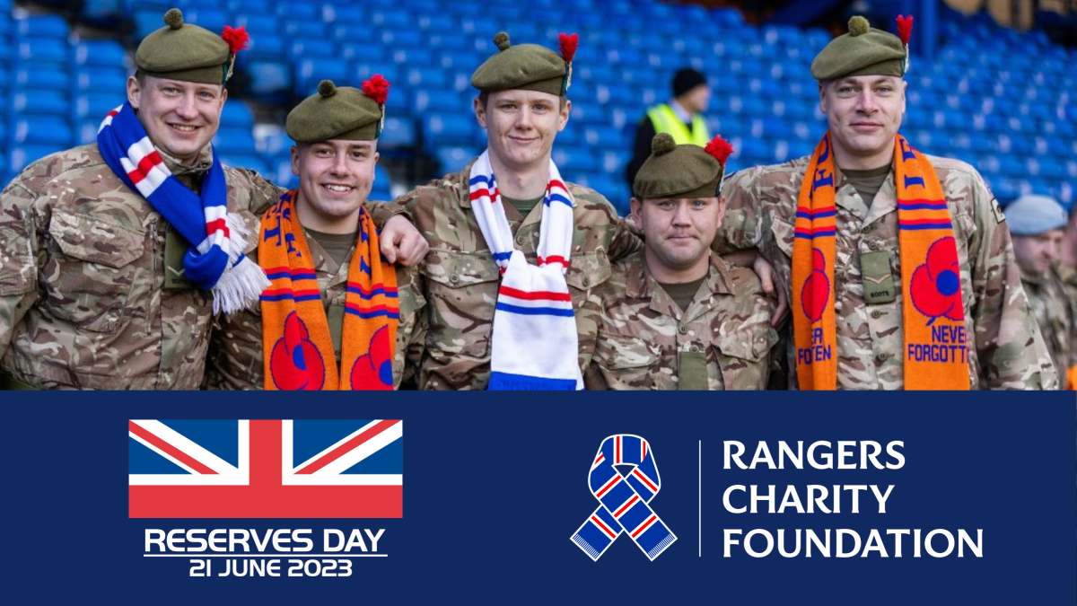 We are so proud to support #ReservesDay as part of our commitment to our Armed Forces as signatories to the #ArmedForcesCovenant, along with @RangersFC. 🇬🇧🇬🇧

Thank you to all our reserves for your commitment and sacrifice. 💙

#ArmedForcesWeek #SaluteOurForces @ArmedForcesDay