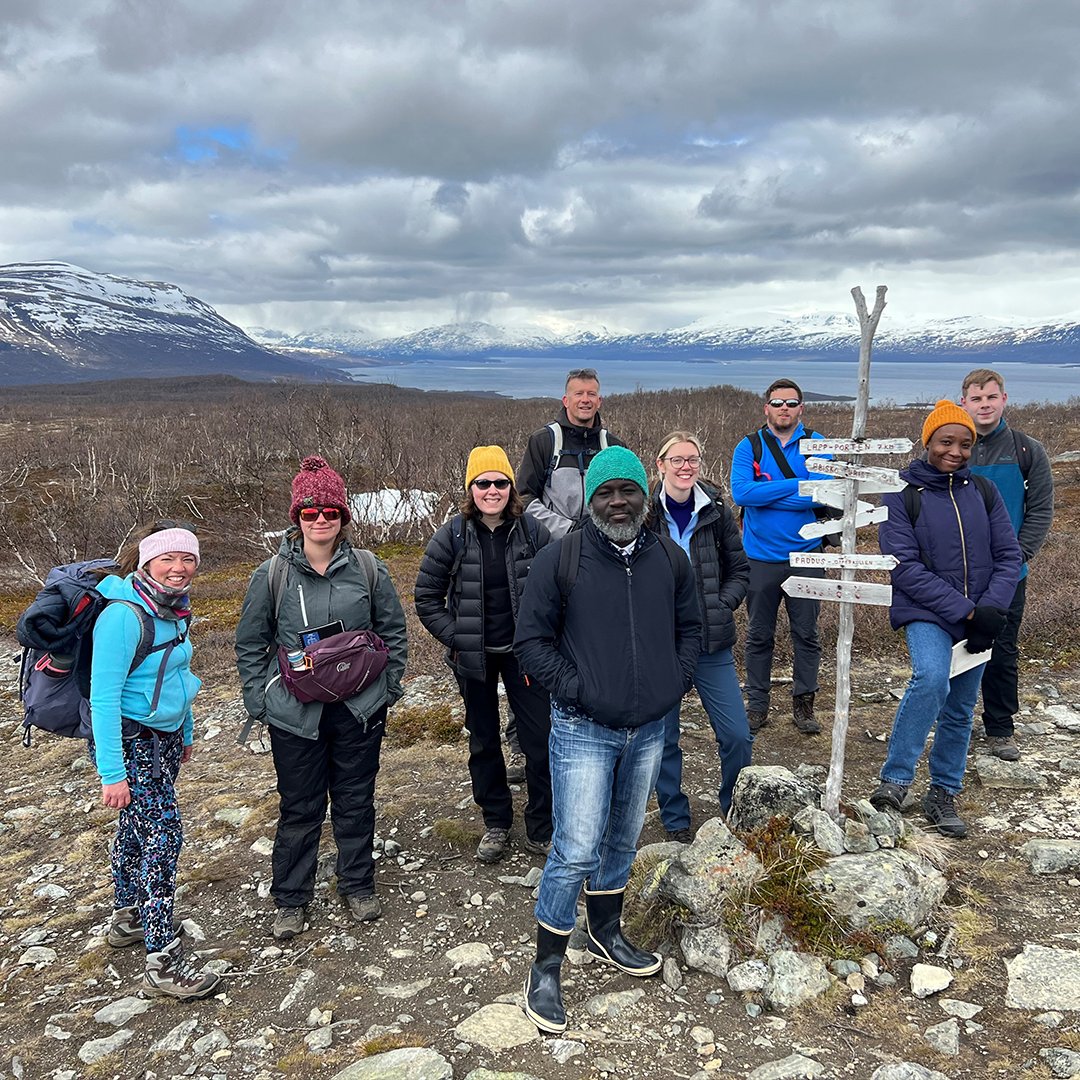 NorthumbriaUni's tweet image. Our Environmental Monitoring, Modelling and Reconstruction Masters students and staff have had a fantastic week in Abisko! #IAmNorthumbria 

Discover more here: orlo.uk/PSEtm

#NorthumbriaMasters