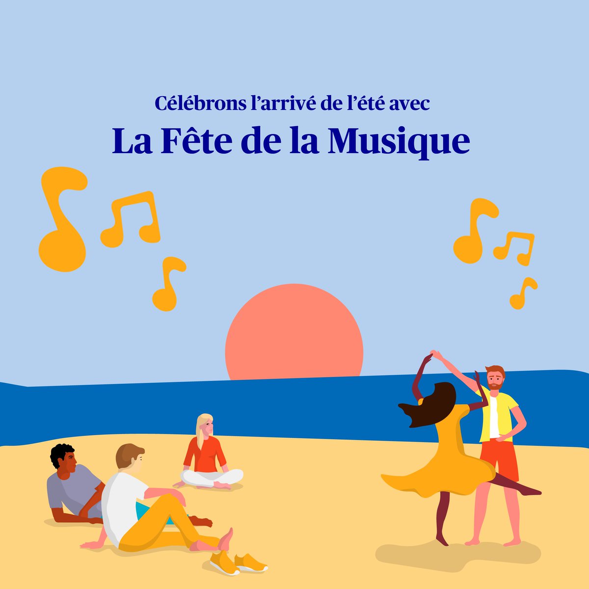 [21 JUIN]
Célébrons l'été avec la fête de la musique ! 🎼
Et vous, qu'avez-vous prévu ce mercredi ?