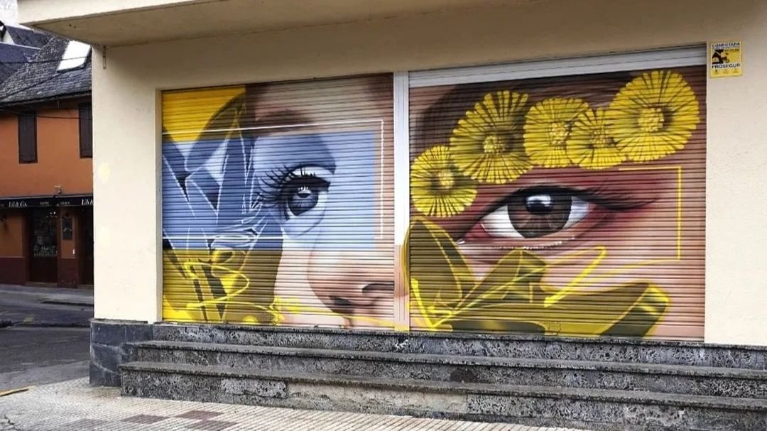 #Streetart by #ZURIK @ #Bossost, Spain, for #GrauerFestival
More info at: barbarapicci.com/2023/06/21/str…
#streetartBossost #streetartSpain #Spainstreetart #arteurbana #urbanart #murals #muralism #contemporaryart #artecontemporanea