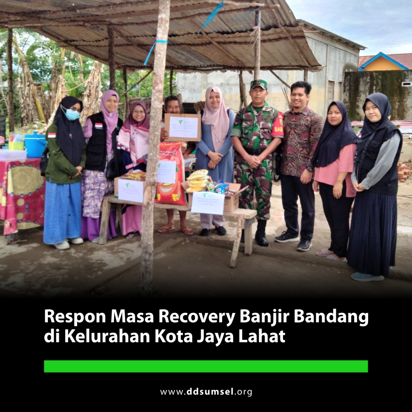 DDSumsel's tweet photo. Respon Masa Recovery Banjir Bandang di Kelurahan Kota Jaya Lahat

Selengkapnya:
https://t.co/qHo4XWDdkl https://t.co/QSnViL2Zx0