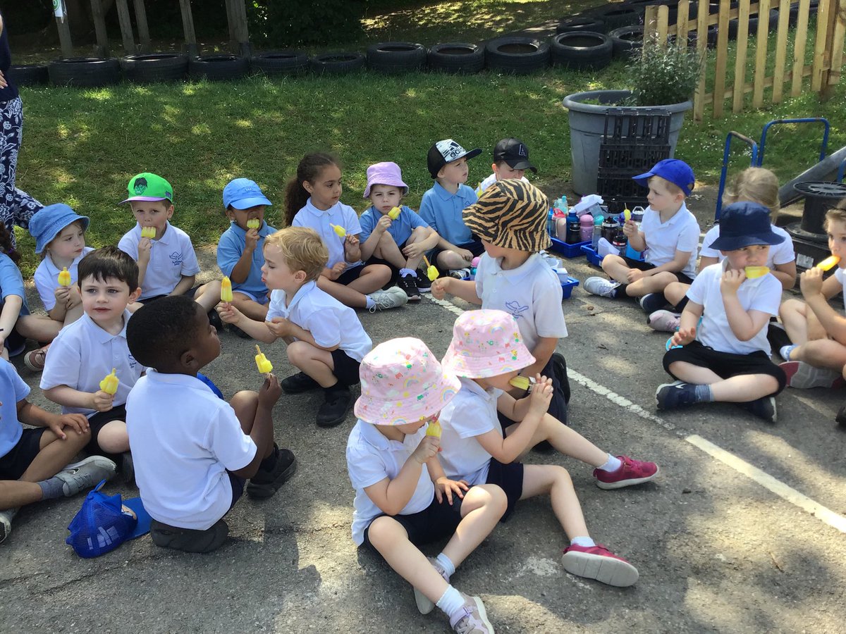 After a fabulous Sports Day our wonderful ⁦<a href="/WroxhamWSFA/">WSFA The Wroxham</a>⁩ provided the children with an ice lolly! Thank you so much. Thank you also to all the grown-ups who supported the children today. #Wroxhameyfs #Wroxhamsports