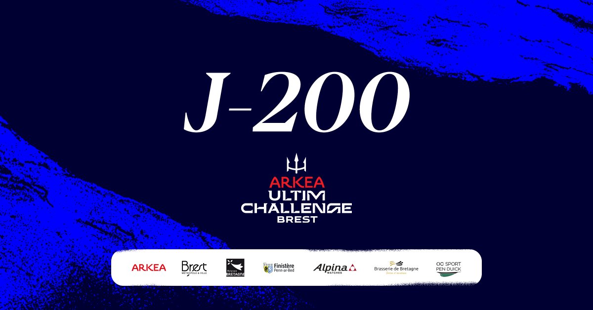 [LIVE 🔴]
Aujourd’hui à l’occasion du J-200 avant l’ARKEA ULTIM CHALLENGE - Brest nous nous retrouvons aux <a href="/capucinsbrest/">Les Ateliers des Capucins</a> à @BrestFr pour un évènement symbolique en compagnie des partenaires de la course et présenté par <a href="/MaximeCogny/">Maxime Cogny</a> ⬇️
