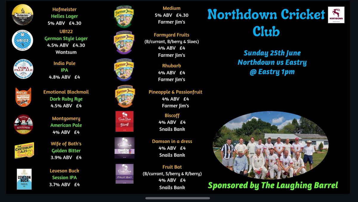 This week from <a href="/TonbridgeBrewer/">Tonbridge Brewery</a> <a href="/WantsumBrewery1/">w</a> <a href="/CanterburyAles1/">The Canterbury Ales</a> @titseybrewingco <a href="/madcatbrewery/">Mad Cat</a>