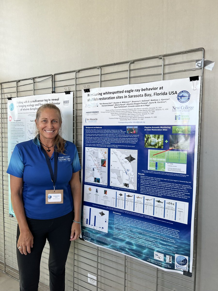 Kim Bassos-Hull (@mshullray) on Twitter photo “Rays”ing awareness in our #tampabayrays gear presenting cool research findings on #devilrays and #eaglerays <a href="/icft2023/">icft2023</a> in #Sete #France!
<a href="/AtlantineP/">Atlantine Boggio-Pasqua</a> <a href="/DrHulkFish/">Dr. Matt Ajemian</a> <a href="/MoteMarineLab/">Mote Marine Laboratory & Aquarium</a> <a href="/FishEcoHBOI/">Fisheries Ecology & Conservation</a> . Thanks for support <a href="/saveourseas/">Save Our Seas</a> and <a href="/GeorgiaAquarium/">Georgia Aquarium</a>
#RaysUp “Rays”ing awareness in our #tampabayrays gear presenting cool research findings on #devilrays and #eaglerays <a href="/icft2023/">icft2023</a> in #Sete #France!
<a href="/AtlantineP/">Atlantine Boggio-Pasqua</a> <a href="/DrHulkFish/">Dr. Matt Ajemian</a> <a href="/MoteMarineLab/">Mote Marine Laboratory & Aquarium</a> <a href="/FishEcoHBOI/">Fisheries Ecology & Conservation</a> . Thanks for support <a href="/saveourseas/">Save Our Seas</a> and <a href="/GeorgiaAquarium/">Georgia Aquarium</a>
#RaysUp
