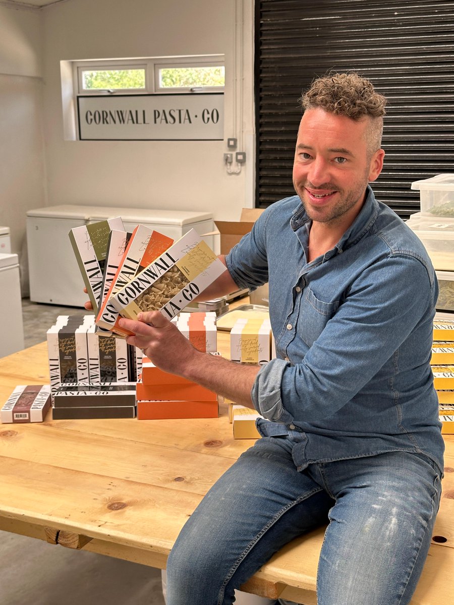 We’ve been out and about filming with some brilliant local #businesses we’ve supported over the last six years, including Nick Egan at Cornwall Pasta Co. Keep an eye on our social media tomorrow for our latest video to find out more... #Cornwall #SMEs #BusinessSupport #finance