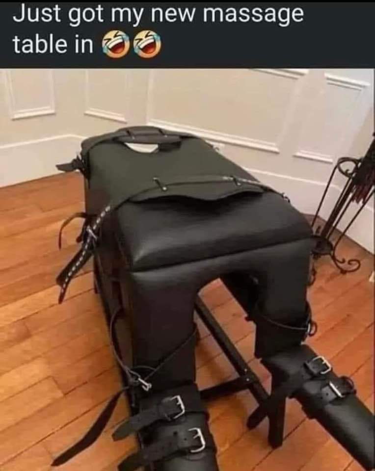 platinumchild31's tweet image. #massage #massagetherapy #massagetable #guysbelike #guyshit #guycode #menshumor