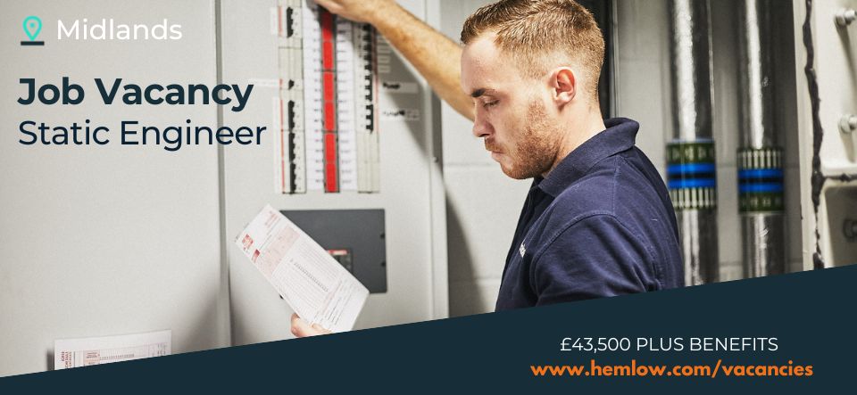 We are looking for a dynamic, driven engineer to join #TeamHemlow in this key client-facing role. Download our job description for a full list of responsibilities & benefits bit.ly/42SCwjZ
#EngineeringJobs #FacMan #careers #BuildingMaintenance #MidlandsJobs #Birmingham