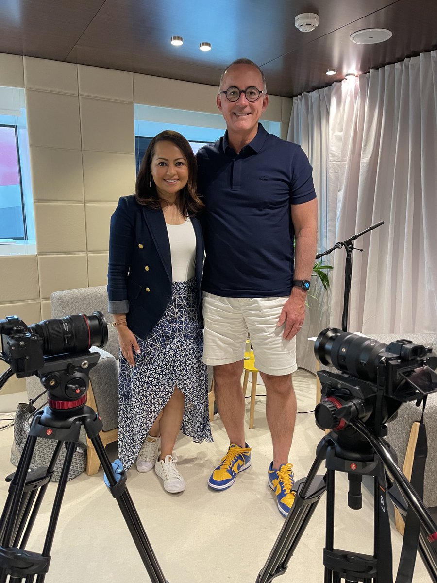 Sejal Shah Miller @Converse on creativity, and respecting while evolving a 115-year-old brand ⁦@TheCMOPodcast⁩ ⁦@Cannes_Lions⁩ #CannesLions2023