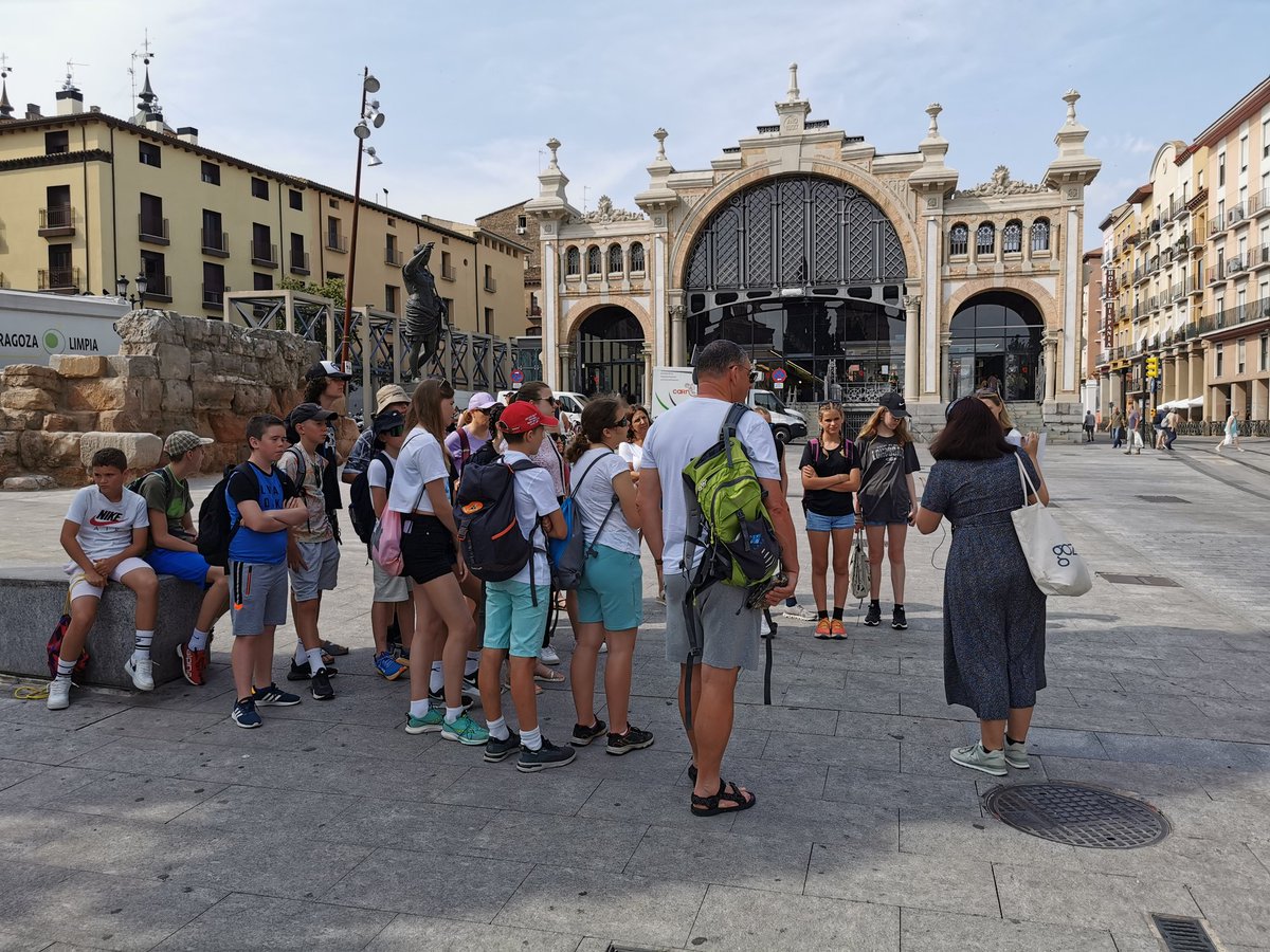 OSsencur's tweet image. 4.dan smo obiskali mesto Zaragoza. Ogledali smo si muzej rimske zgodovine in muzej gledališča ter katedralo.
#Cmepius #ErasmusPlus #Zaragoza #OsSencur
